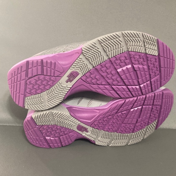 The North Face Litewave Ampere Gray with Purple Womens 9.5 - Picture 6 of 7